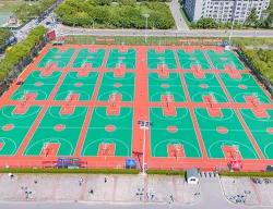Silicon PU Sports Court