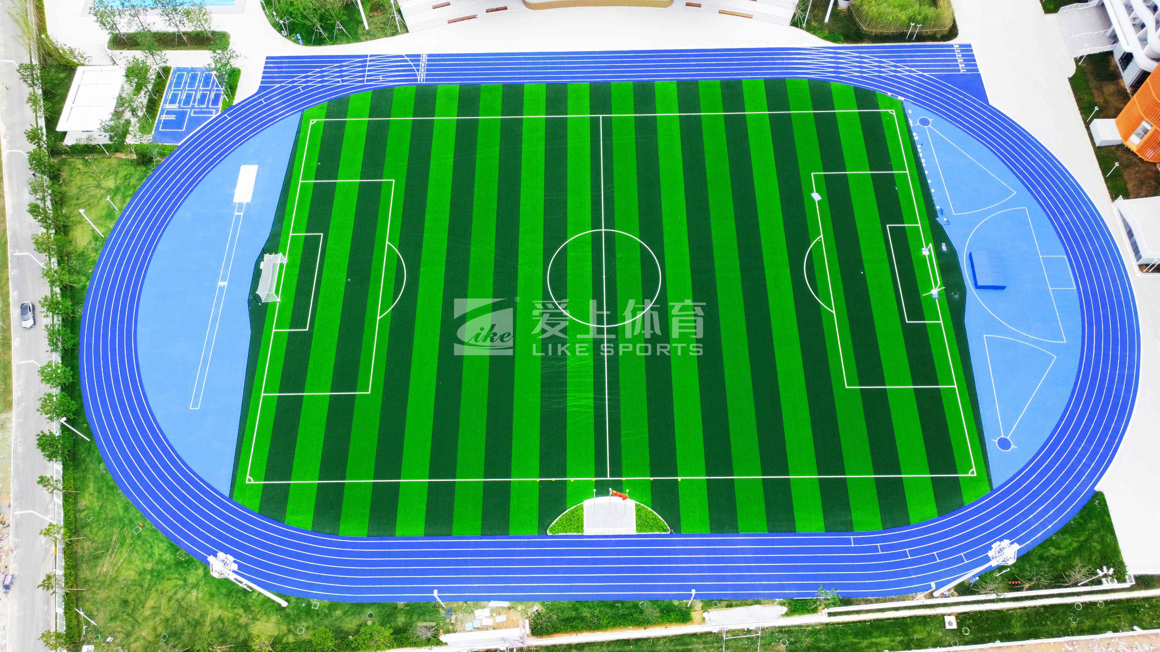 Dongguan BBK Experimental Middle School Basketball Court