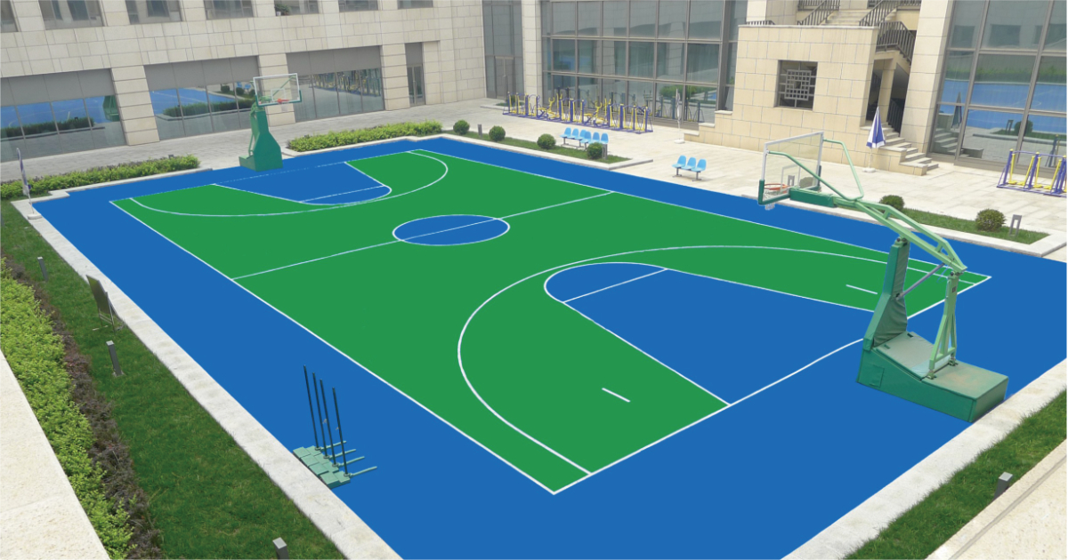 Silicon PU Sports Court
