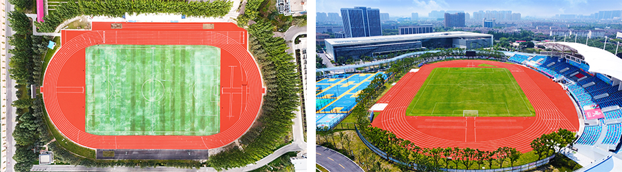All PU Running Track(Self-Textured Surface)