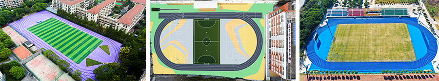 Water-permeable Running Track